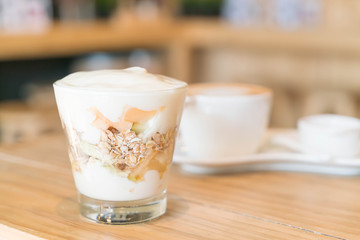 yogurt with mixed fruits