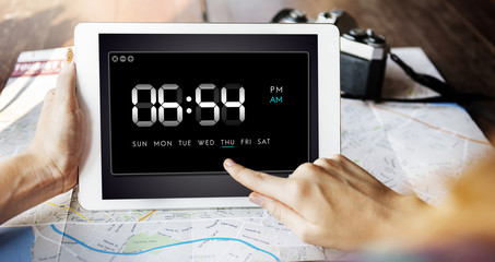 Clock Duration Time Leisure Hour Concept