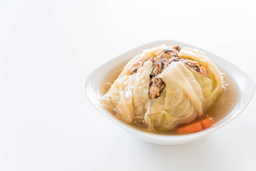 Stuffed cabbage soup
