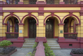 Fototapeta premium portuguese colonial architecture in Macau, China