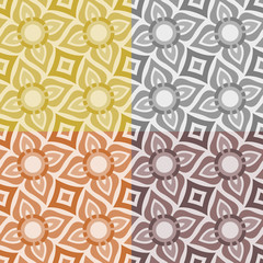 Abstract illustration - geometrical seamless pattern