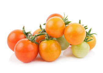tomato on white background