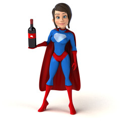Fototapeta premium Super woman