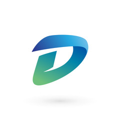 Abstract Letter D Logo
