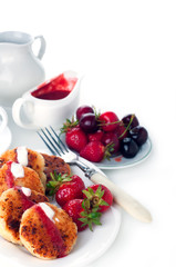 Cottage cheese pancakes