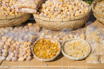 dried fruit for sale in market