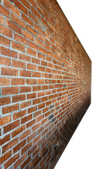 Obraz premium brick wall texture background material of industry construction