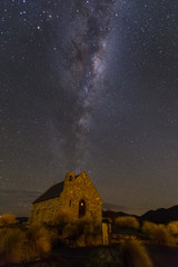 milkyway above Church of Good Shepherd