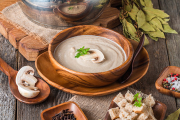 Mushroom cream soup