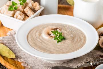 Mushroom cream soup