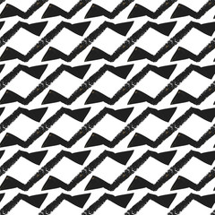 Vector : Abstract hand drawn brush pattern texture background