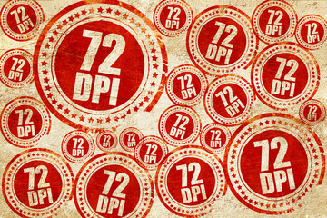 72 dpi, red stamp on a grunge paper texture