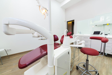 Interior of modern dental office.