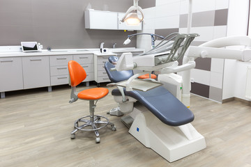 Interior of modern dental office.