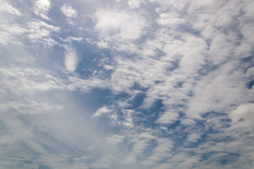 clouds on blue sky