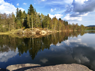 City water reservoir in Jablonec nad Nisou, Czech Republic
