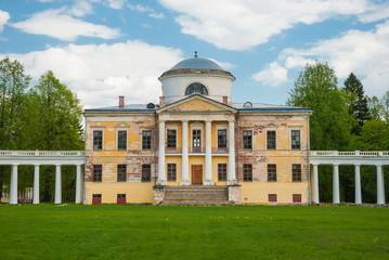 Ruins of an old manor house