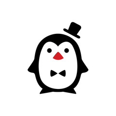 Penguin vector logo
