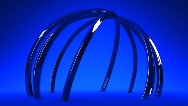 Blue Circle Abstract On Blue Background.
Loop able 3DCG render Abstract Animation.