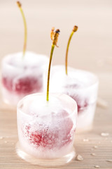 Frozen cherries