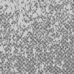 Silver explosion of paint splatter. Isolated on transparent gray