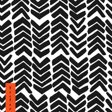 Hand drawn chevron.