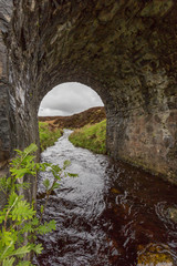 Fototapeta na wymiar Mittelalterliche Steinbrücke - Isle of Skye - Schottland