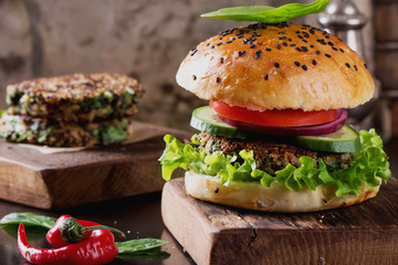 Quinoa Vegetarian Burgers