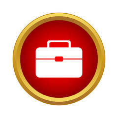 Suitcase Icon, simple style