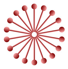 Ferris wheel optical illusion