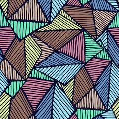 geometric color pattern