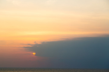 in oman coastline the blurred