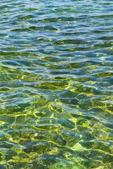 in oman the color  ocean