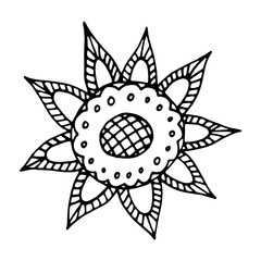 Fototapeta premium Zentangle mandala