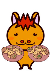 エスカルゴと動物シリーズ