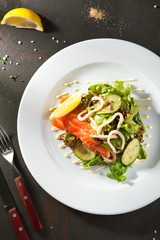 Fresh Salmon Salad