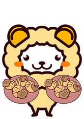 エスカルゴと動物シリーズ