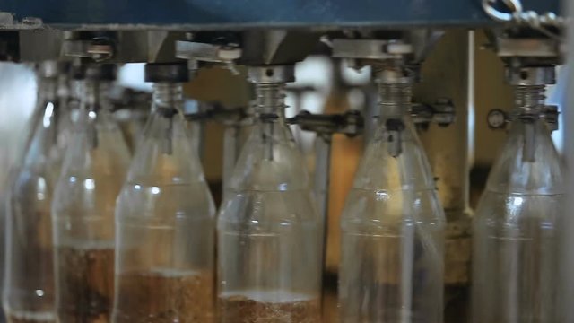 bottling of carbonated water and drinks
