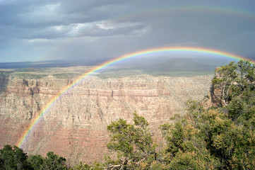 grand canyon regenbogen