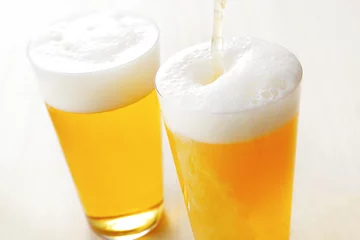Küchenrückwand glas motiv ビール　Beer © Nishihama