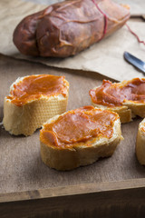 Sobrasada typical spain