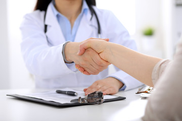 Partnership, trust and medical ethics concept