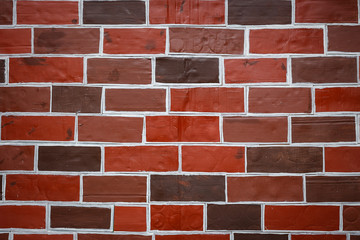 brick wall from paper  recycled