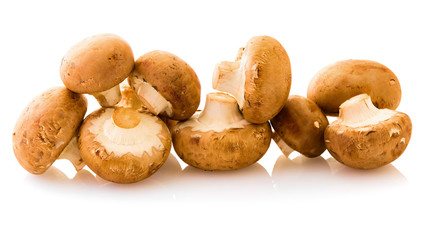 natural mushrooms champignons