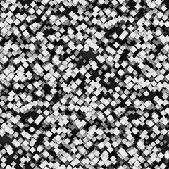 seamless background made of tiny cube objects in grayscales