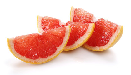 Fototapeta na wymiar Slice Grapefruit