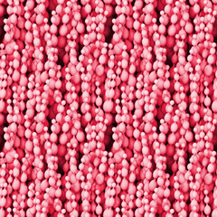 seamless and strange organic background in shades of red