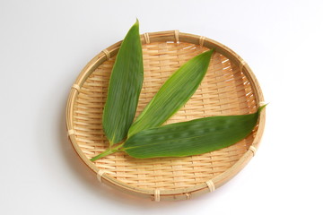 笹の葉、敷物用