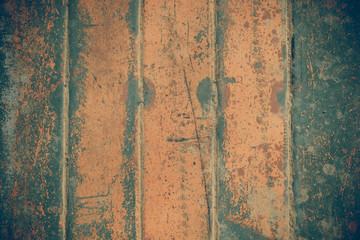 paint metal with rust with filter effect retro vintage style