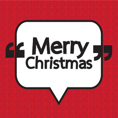 Merry Christmas lettering illustration design